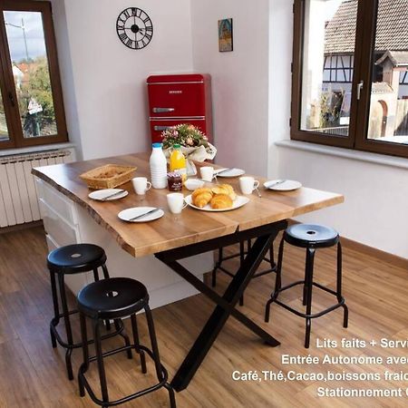 Charmant T3, 70M2, 2Ch,Tv 101 Cm, Wifi+Parking, Ettendorf 外观 照片
